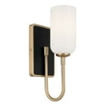 thumbnail image 1 of 55161CPZ Kichler Lighting Solia - 1 Light Wall Sconce-13.5 Inches Tall and 5 Inches Wide-Champagne Bronze Finish, 1 of 5