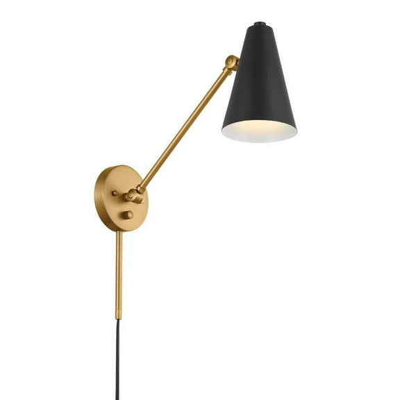 Kichler Lighting - Sylvia - 1 Light Wall Sconce In Mid-Century Modern Style-8.5