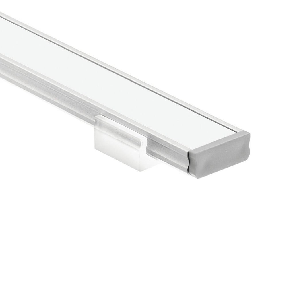 Silver Aluminum LED Tape Light Track Kit