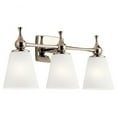 thumbnail image 1 of 55092PN Kichler Lighting Cosabella - 3 Light Bath Vanity In Soft Contemporary Style-10.25 Inches Tall and 24 Inches Wide-Polished Nickel Finish, 1 of 4