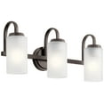thumbnail image 1 of Kichler Kennewick 22 3/4"W 3-Light Olde Bronze Bath Light, 1 of 4