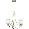 thumbnail image 1 of 52275NI-Kichler Lighting-Tula - 3 Light Convertible Chandelier - 21.5 Inches Tall By 21 Inches Wide     -Traditional Installation, 1 of 4