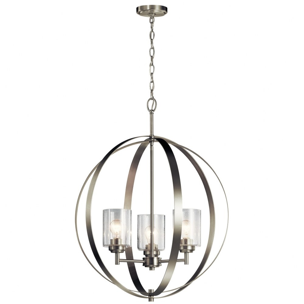Kichler Lighting - Three Light Chandelier - Winslow - 3 Light Medium Round