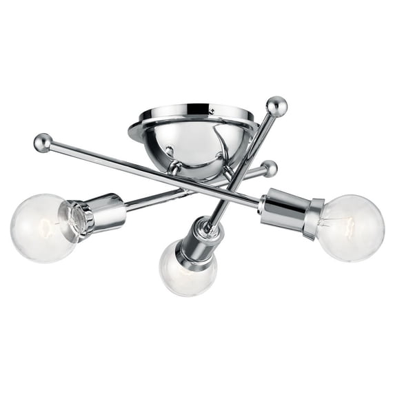 Kichler Lighting - Three Light Flush Mount - Flush Mount Light - Armstrong - 3