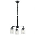 thumbnail image 1 of 44029BK-Kichler Lighting-Winslow - 3 light Mini Chandelier - 15.25 inches tall by 18 inches wide-Black Finish    -Traditional Installation, 1 of 5