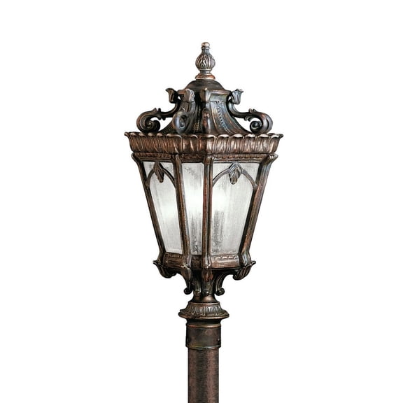 Kichler Lighting - Three Light Outdoor Post Mount - Outdoor Post Lantern -