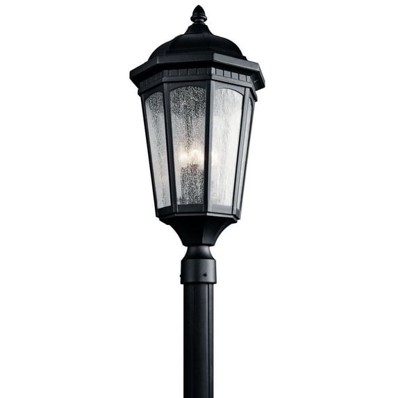 Kichler Lighting - Three Light Outdoor Post Mount - Outdoor Post Lantern -