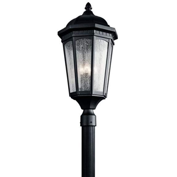 Kichler Lighting - Three Light Outdoor Post Mount - Outdoor Post Lantern -