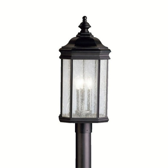 Kichler Lighting - Three Light Outdoor Post Mount - Outdoor Post Lantern -