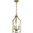 thumbnail image 1 of 42499NBR Kichler Lighting Morrigan - 3 light Pendant - with Traditional inspirations - 21 inches tall by 10 inches wide-Natural Brass Finish, 1 of 2