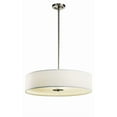 thumbnail image 1 of 42122NI-Kichler Lighting-3 light Convertible Pendant - with Transitional inspirations - 6 inches tall by 24 inches wide-Brushed Nickel Finish, 1 of 6