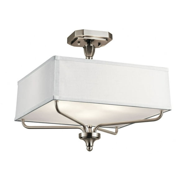 Kichler Lighting - Three Light Semi Flush Mount - Semi Flush Light - Arlo - 3