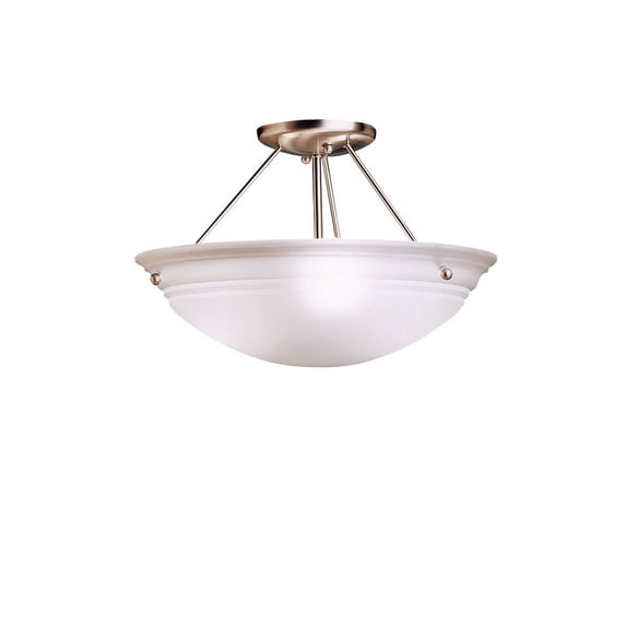 Kichler Lighting - Three Light Semi Flush Mount - Semi Flush Light - Family