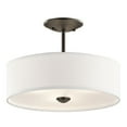 thumbnail image 1 of Kichler Lighting - Three Light Semi Flush Mount - Semi Flush Light - Shailene -, 1 of 3