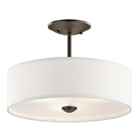 Kichler Lighting - Three Light Semi Flush Mount - Semi Flush Light - Shailene -