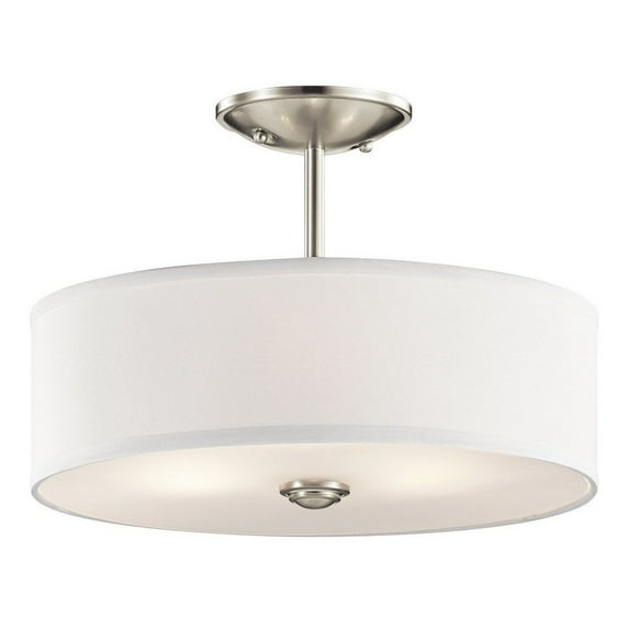 Kichler Lighting - Three Light Semi Flush Mount - Semi Flush Light - Shailene -
