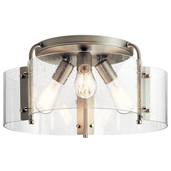 Kichler Lighting - Three Light Semi Flush Mount - Semi Flush Light - Thoreau - 3