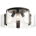 thumbnail image 1 of Kichler Lighting - Three Light Semi Flush Mount - Semi Flush Light - Thoreau - 3, 1 of 5