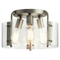 thumbnail image 1 of Kichler Lighting - Three Light Semi Flush Mount - Semi Flush Light - Thoreau - 3, 1 of 2