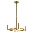 thumbnail image 1 of 52426BNB Kichler Lighting Tolani - 4 Light Chandelier-20.25 Inches Tall and 26 Inches Wide-Brushed Natural Brass Finish, 1 of 6