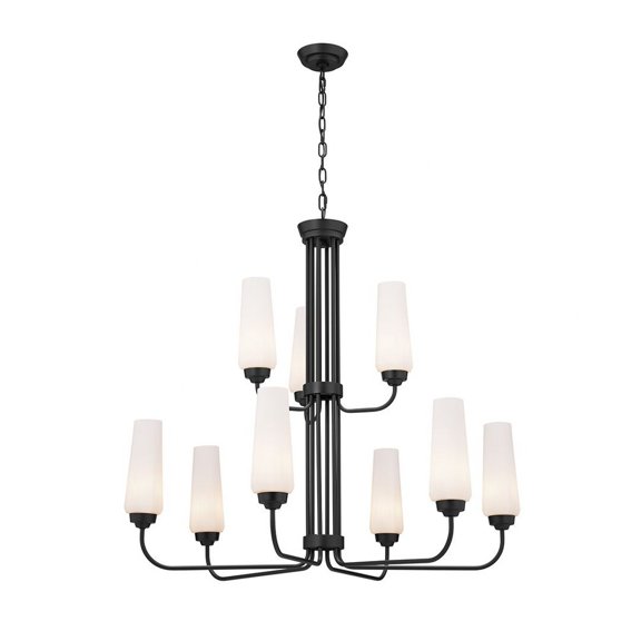 Kichler Lighting - Truby - 9 Light 2-Tier Large Chandelier In Art Deco