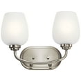 thumbnail image 1 of Kichler Lighting - Two Light Bath - Wall Mt Bath 2 Arm - Valserrano - 2 Light, 1 of 5
