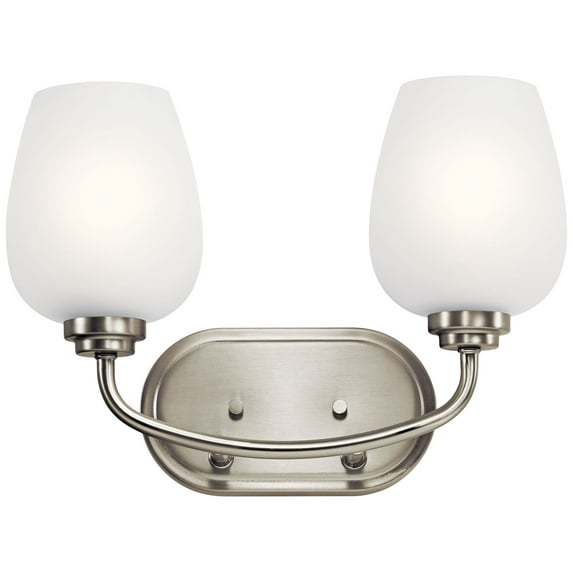 Kichler Lighting - Two Light Bath - Wall Mt Bath 2 Arm - Valserrano - 2 Light
