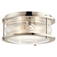thumbnail image 1 of Kichler Lighting - Two Light Flush Mount - Flush Mount Light - Rustic, 1 of 1