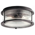 thumbnail image 1 of Kichler Lighting - Two Light Outdoor Ceiling Mount - Outdoor Flush & Semi Flush, 1 of 2