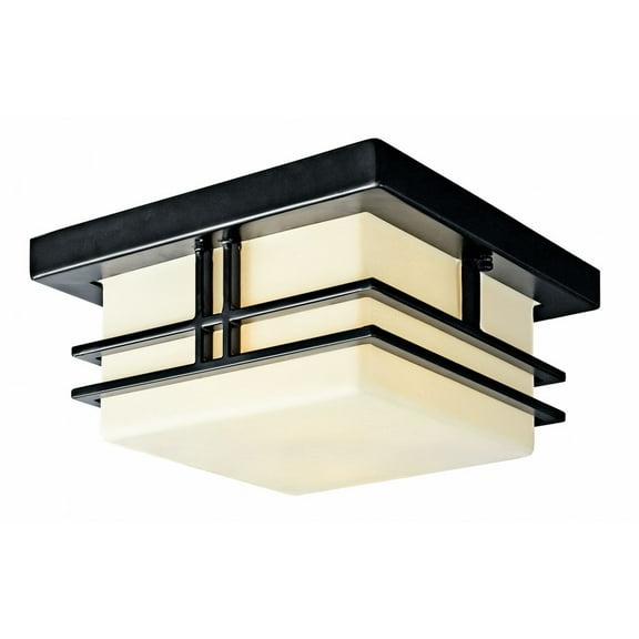 Kichler Lighting - Two Light Outdoor Ceiling Mount - Outdoor Flush & Semi Flush