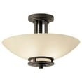 thumbnail image 1 of Kichler Lighting - Two Light Semi Flush Mount - Semi Flush Light - Hendrik - 2, 1 of 2