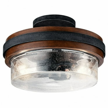 Kichler Lighting - Two Light Semi Flush Mount - Semi Flush Light - Rustic