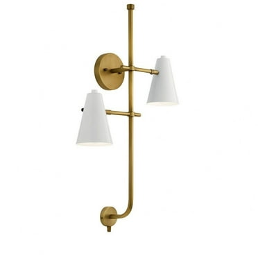 Kichler Lighting - Wall Sconce - Sylvia - 2 Light Wall Sconce In Mid-Century