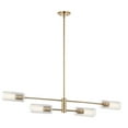 thumbnail image 1 of Kichler Lighting - Velestino - 4 Light Linear Chandelier-7 Inches Tall and 5.25, 1 of 8