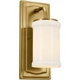 thumbnail image 1 of 52454NBR Kichler Lighting Vetivene - 1 Light Wall Sconce In Homestead Style-12 Inches Tall and 6.25 Inches Wide-Natural Brass Finish, 1 of 6