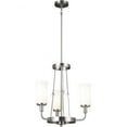 thumbnail image 1 of 3 Light Mini Chandelier In Homestead Style-21 Inches Tall And 19.75 Inches Wide-Classic Pewter Finish    -Traditional Installation Kichler Lighting, 1 of 6