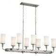 thumbnail image 1 of Kichler Lighting - Vetivene - 8 Light Double Linear Chandelier In Homestead, 1 of 5