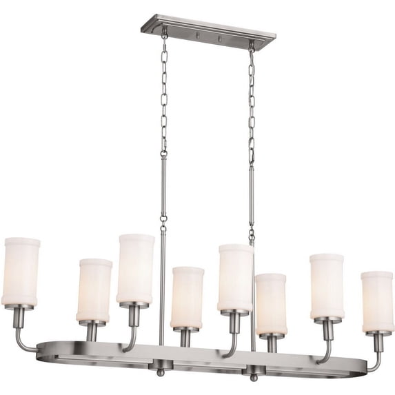 Kichler Lighting - Vetivene - 8 Light Double Linear Chandelier In Homestead
