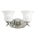 thumbnail image 1 of Kichler Lighting - Wedgeport - 15 Inch 20W 2 LED Bath Vanity  Brushed Nickel, 1 of 2