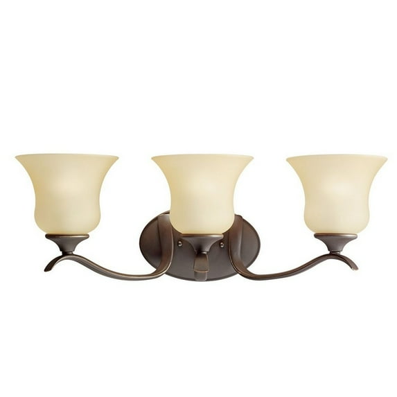 Kichler Lighting - Wedgeport - Three Light Bath Fixture LED Olde Bronze Finish -