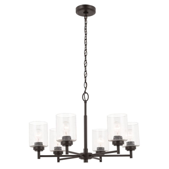Kichler Lighting - Winslow - 6 Light Large Chandelier In Industrial Style-16.5