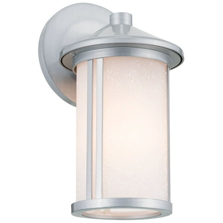 Kichler Lombard 10.5" High Brushed Aluminum Outdoor Wall Light