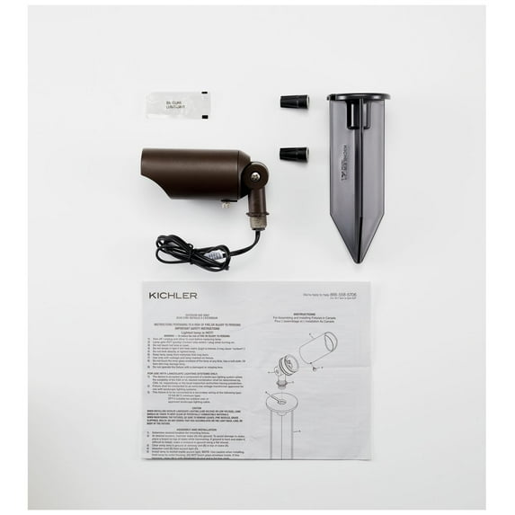 Kichler Low Voltage Mini Glow Accent Landscape Light