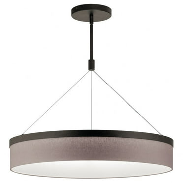 Kichler Mercel 26 1/2" Wide Olde Bronze LED Drum Pendant Light