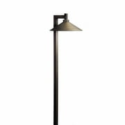 Kichler Ripley 26H Centennial Brass 3000K LED Path Light
