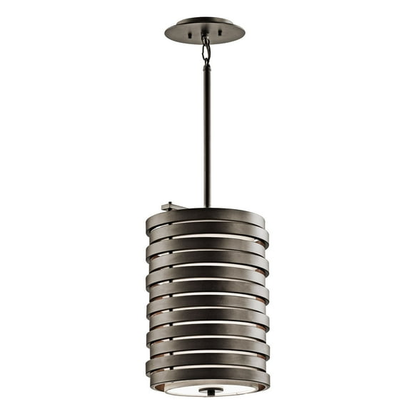 43304OZ Kichler Lighting Roswell - 1 Light Mini-Pendant - 5.25 inches wide-Olde Bronze Finish -Traditional Installation