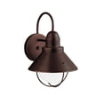 thumbnail image 1 of Kichler Seaside 9002 Outdoor Wall Lantern, 1 of 2