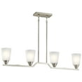 thumbnail image 1 of Kichler Lighting - Four Light Linear Chandelier - Chandelier Linear (Single) -, 1 of 4