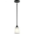 thumbnail image 1 of Kichler Skagos 5" Pendant Light in Black, 1 of 7