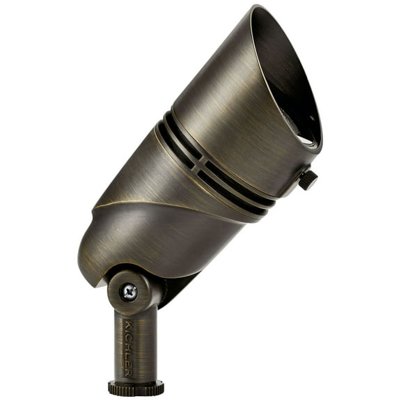 Kichler VLO 4 1/2" High Centennial Brass 3000K LED Accent Spot Light